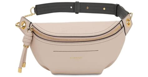 Givenchy Small Whip Smooth Leather Belt Bum Bag Pink Calf 